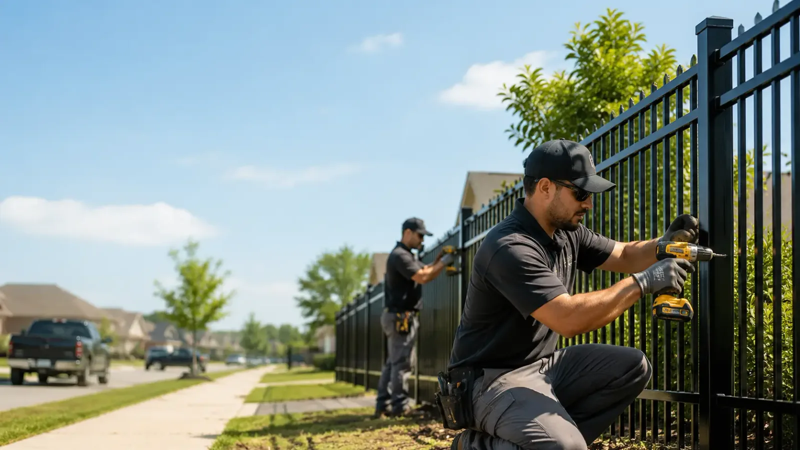 Metal Fence Installation in Leon, VA